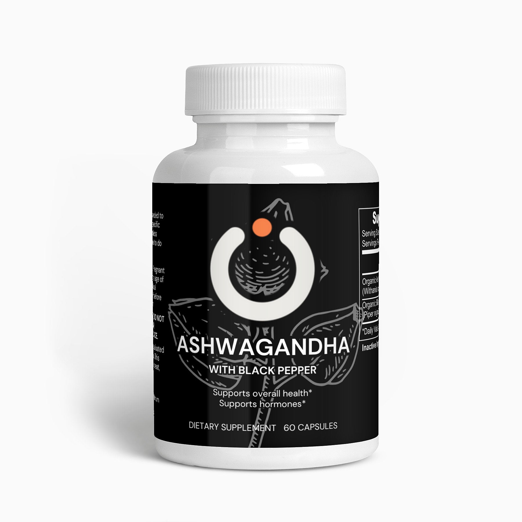 Ashwagandha, 60 Caps, 650mg Per Cap - Opt1mum