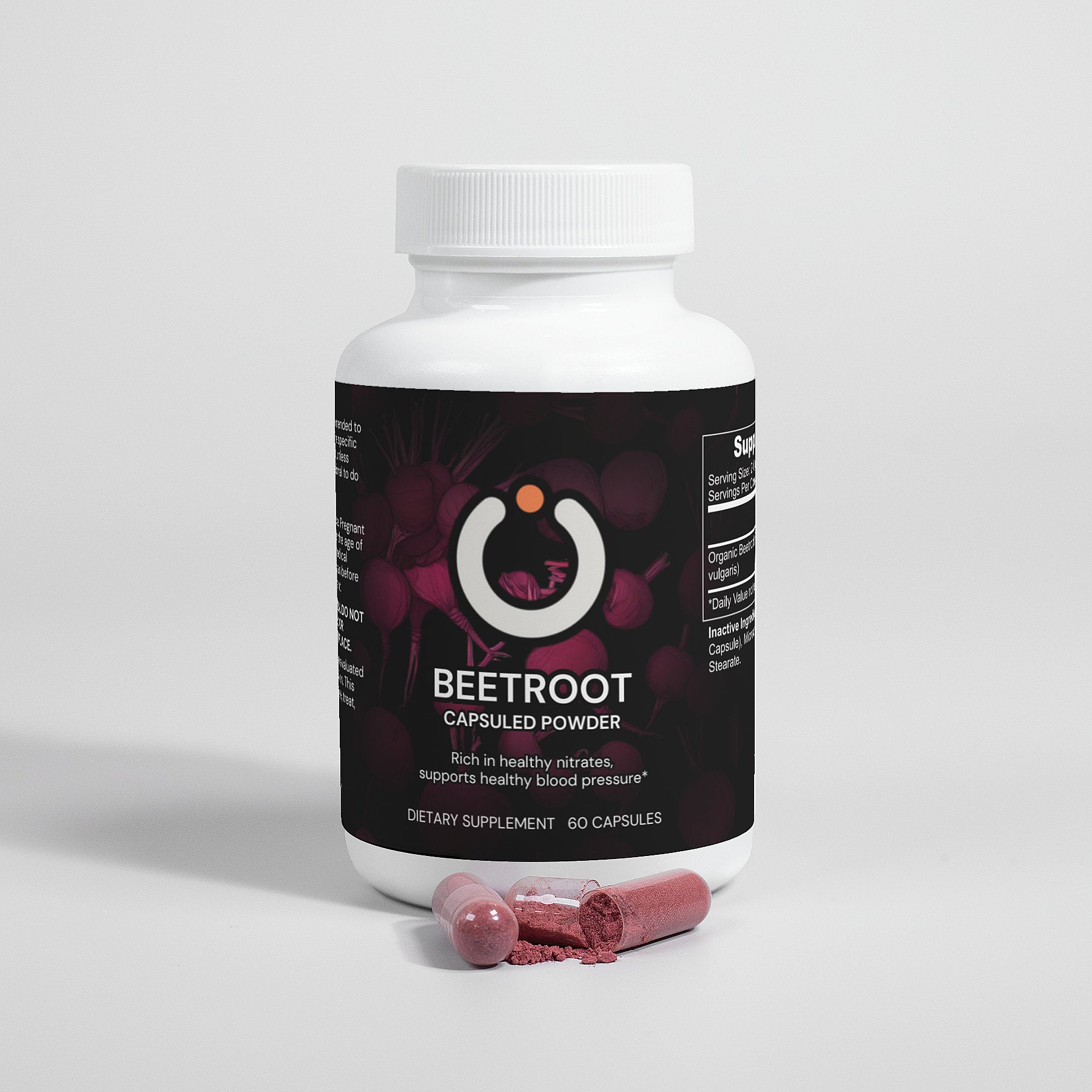 Beetroot, 60 Caps, 650mg Per Cap - Opt1mum