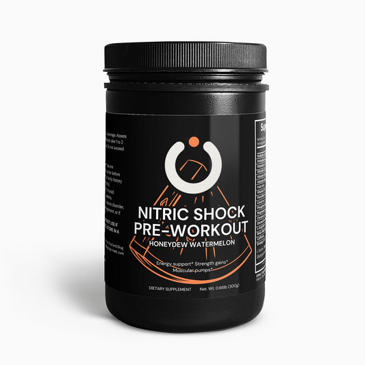 Nitric Shock Pre-Workout, Honeydew Watermelon Flavour - Opt1mum