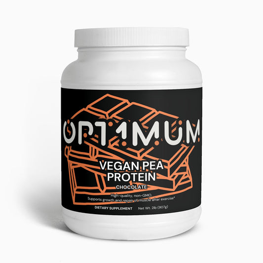 Vegan Pea Protein, Chocolate Flavour, 907g - Opt1mum