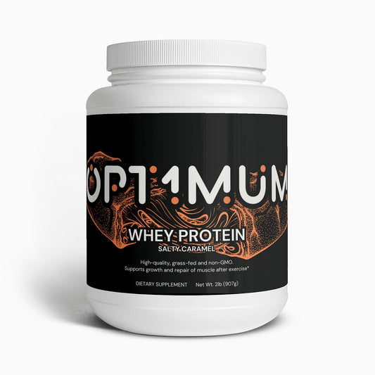 Whey Protein, Salty Caramel Flavour, 907g - Opt1mum